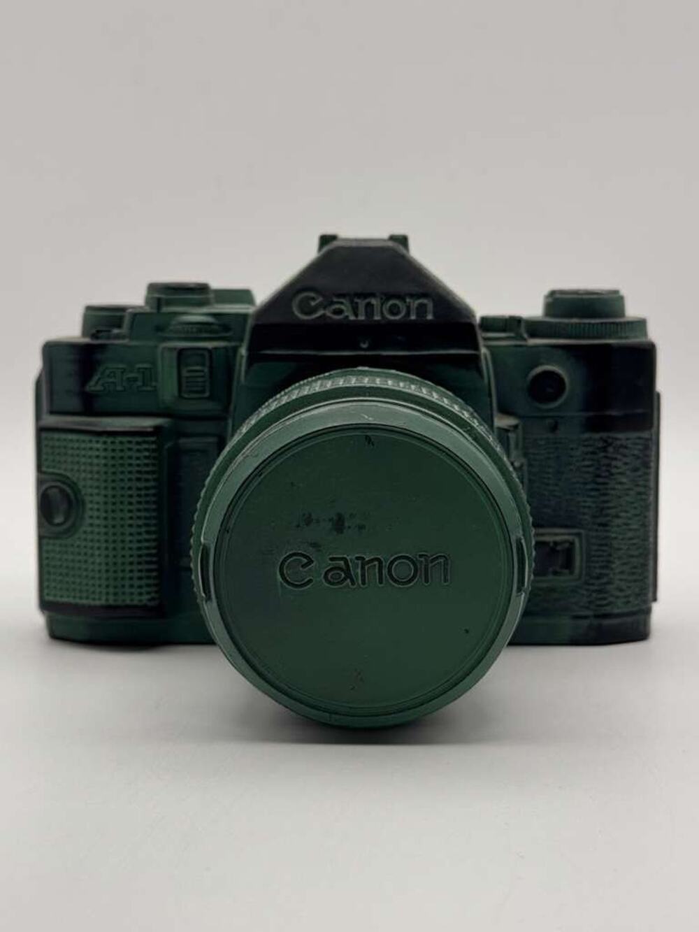 Rare Vintage Canon A-1 Copper Camera Coin Bank Japanese Promo Piggy Bank A1 SLR